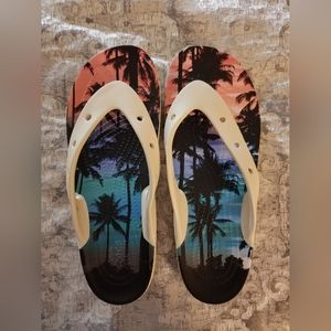 Crocs flip flops